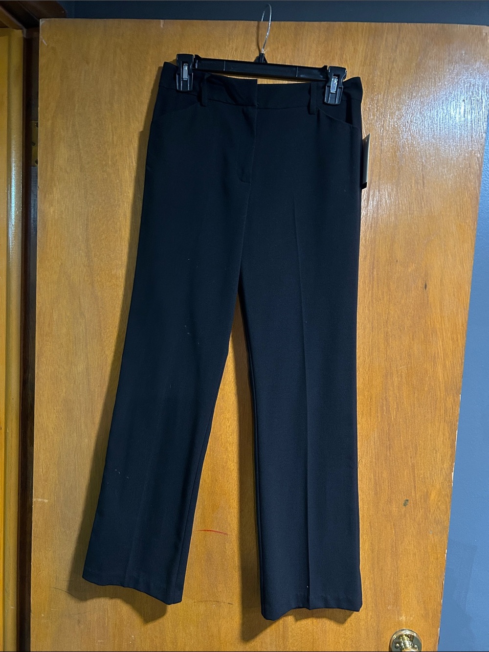 Bwear Black Kids Casual Straight-Leg Pants